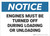 Notice: Turn Off Engines During Loading Unloading - Wall Sign
