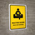 Waiting Room Yellow Bilingual Spanish Portrait - Wall Sign