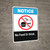 Notice: No Food Drink - Wall Sign