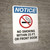 Notice: No Smoking Within - Wall Sign