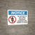 Notice: No Access To Pregnant Workers - Wall Sign