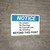 Notice: No Jewelry Piercings Or Smoking - Wall Sign