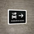 Car Rental With Right Arrow Black Spanish Landscape - Wall Sign