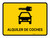 Car Rental Yellow Spanish Landscape - Wall Sign