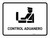 Customs Control White Spanish Landscape - Wall Sign
