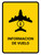Flight Information Yellow Spanish Portrait - Wall Sign