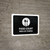 Food Court Black Bilingual Spanish Landscape - Wall Sign