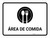 Food Court White Spanish Landscape - Wall Sign