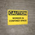 Caution: Confined Space Worker - Wall Sign