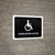 Handicapped Access Black Landscape - Wall Sign