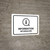 Information White Bilingual Spanish Landscape - Wall Sign