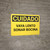 Caution: Go Slow Sound Horn Spanish - Wall Sign