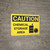 Caution: Hazard Chemical Storage Area - Wall Sign