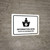 Information Desk White Bilingual Spanish Landscape - Wall Sign