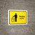 Information Desk Yellow Landscape - Wall Sign