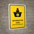 Information Desk Yellow Bilingual Spanish Portrait - Wall Sign