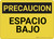 Caution: Low Clearance Spanish - Wall Sign