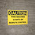 Caution: Remote Control Starts Machine - Wall Sign