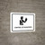 Passport Control White Spanish Landscape - Wall Sign