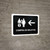 Ticket Purchase With Left Arrow Black Spanish Landscape - Wall Sign