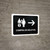 Ticket Purchase With Right Arrow Black Spanish Landscape - Wall Sign