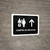 Ticket Purchase With Up Arrow Black Spanish Landscape - Wall Sign