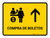 Ticket Purchase With Up Arrow Yellow Spanish Landscape - Wall Sign