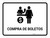 Ticket Purchase White Spanish Landscape - Wall Sign