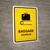 Baggage Yellow Bilingual Spanish Portrait - Wall Sign