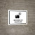 Baggage Claim White Spanish Landscape - Wall Sign