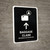 Baggage Claim With Up Arrow Black Bilingual Spanish Portrait - Wall Sign