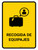 Baggage Claim Yellow Spanish Portrait - Wall Sign