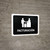 Check In Black Spanish Landscape - Wall Sign