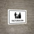 Check In White Spanish Landscape - Wall Sign