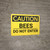 Caution: Bees Do Not Enter - Wall Sign