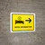 Hotel Information With Right Arrow Yellow Landscape - Wall Sign