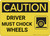 Caution: Driver Must Chock Wheels - Wall Sign