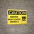 Caution: Driver Must Chock Wheels - Wall Sign