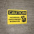 Caution: Hazardous Gases Present in Grain Bin - Wall Sign