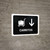 Trolleys With Down Arrow Black Spanish Landscape - Wall Sign