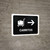 Trolleys With Right Arrow Black Spanish Landscape - Wall Sign