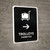 Trolleys With Right Arrow Black Bilingual Spanish Portrait - Wall Sign