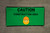 Caution Construction Area with Emoji Green - Banner