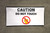 Caution Do Not Touch with Emoji - Banner