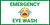 Emergency Eye Wash with Emojis Green - Banner
