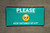 Please Keep a Distance of 6 ft with Emojis Mint - Banner