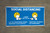 Social Distance 6ft Blue with Facemask Emojis - Banner
