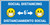 Social Distancing Bilingual Spanish Blue with Facemask Emojis - Banner