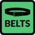 Belts with Icon Square - Floor Sign