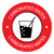 Carbonated Water with Icon Circle - Floor Sign
